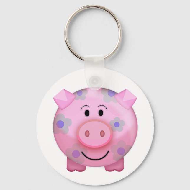 Pig Keychain (Front)