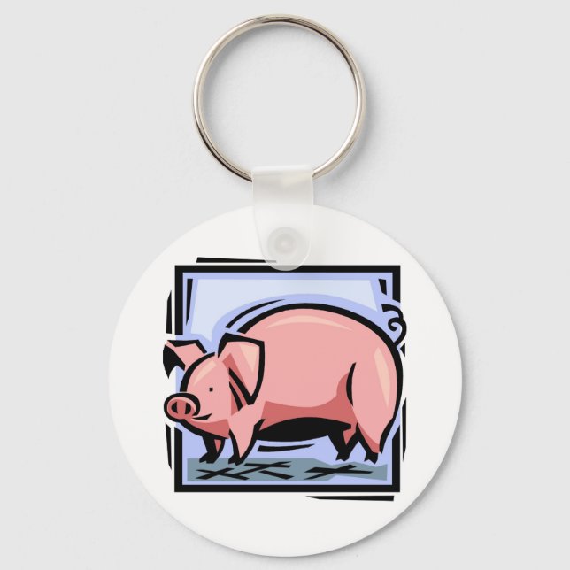 Pig Keychain (Front)