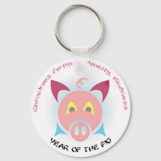 Pig Keys Keychain