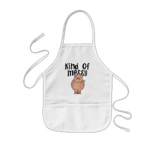 Pig Kind of Messy TShirts and Gifts Kids' Apron