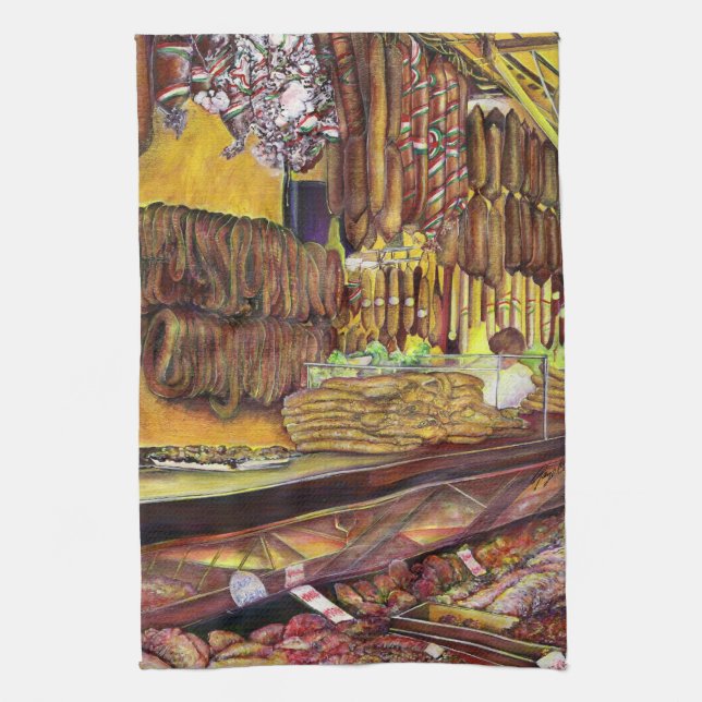 Pig Kitchen Towel (Vertical)