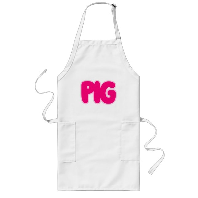 Pig Long Apron (Front)