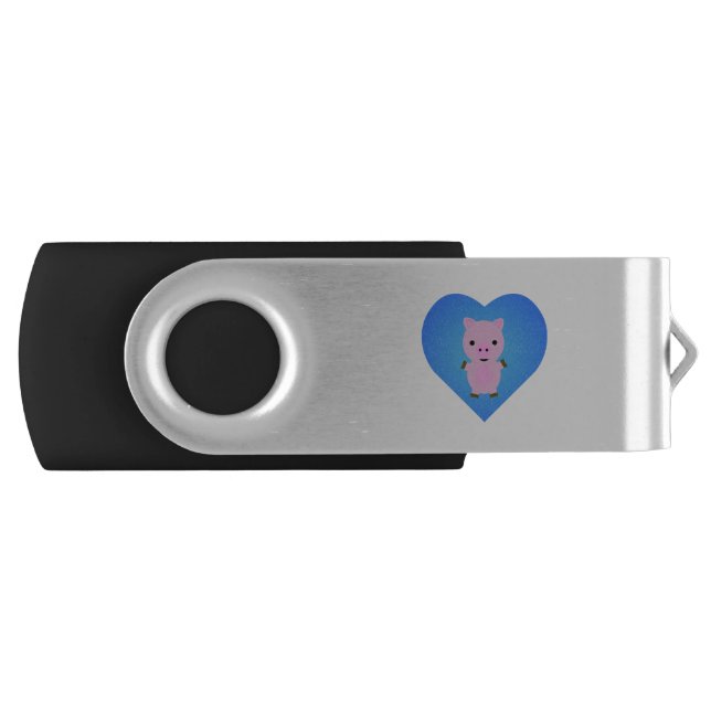 Pig Love Flash Drive (Front)