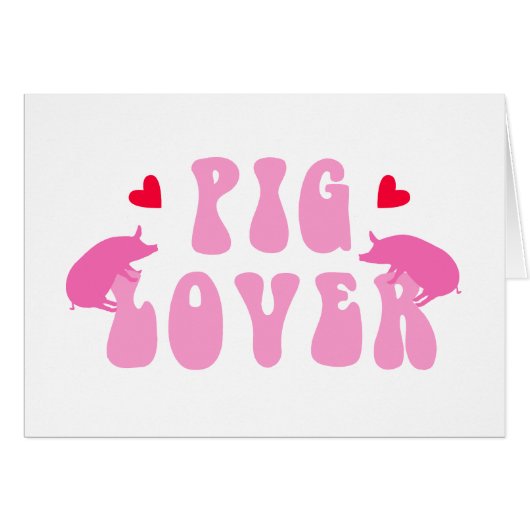 Pig Lover_01 (Front Horizontal)