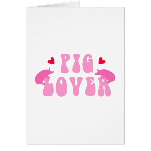 Pig Lover_01 Cards (Front)