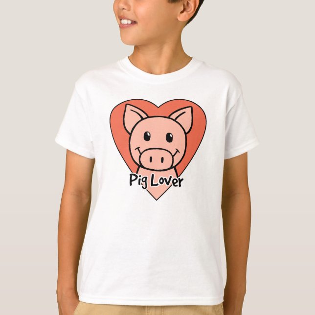 Pig Lover T-Shirt (Front)