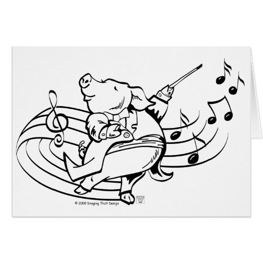 Pig Maestro Cards (Front Horizontal)