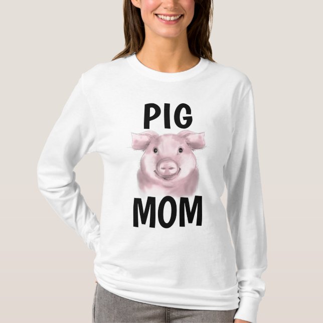 PIG MOM T-shirts (Front)