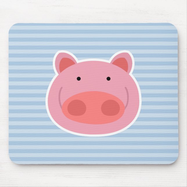 Pig Mouse Pad (Front)