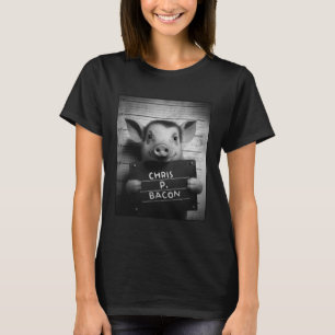 Pig Mugshot Pig Mugshot T-Shirt