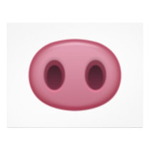 Pig Nose - Emoji Flyer