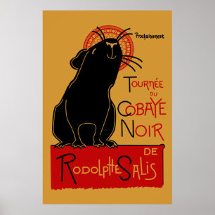 Pig Nouveau Poster