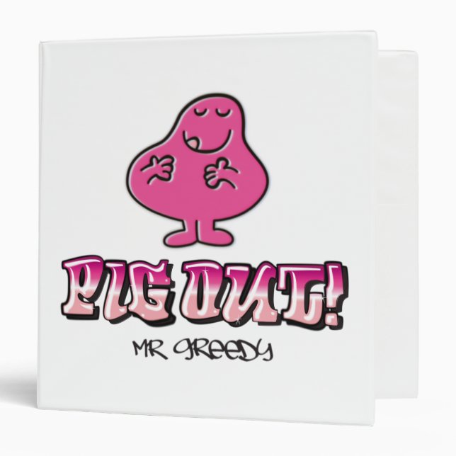 Pig Out! 3 Ring Binder (Front/Inside)