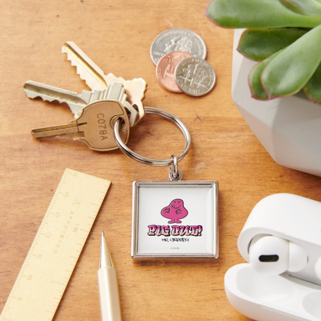 Pig Out! Keychain (Desk)