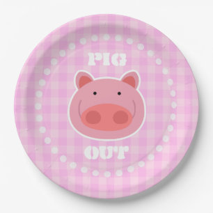Pig Out Paper Plates