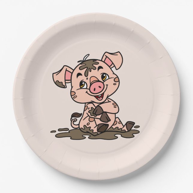 Pig Paper Plates (Front)