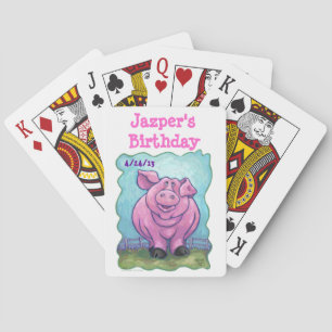 Pig Party Center Poker Cards