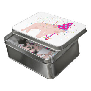 Pig Partying - Animals Having a Party Jigsaw Puzzle