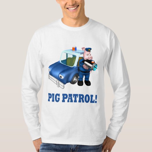 pig cop shirt