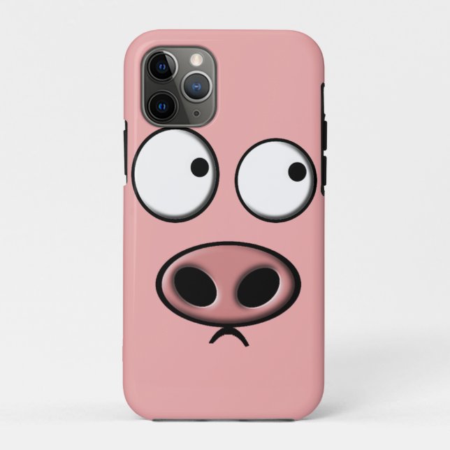 Pig Phone Case-Mate iPhone Case (Back)