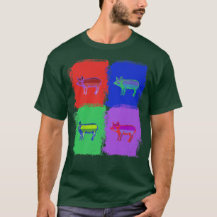 pig pigs Pop art Premium T-Shirt