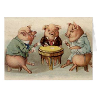 PIG POKER CARDS