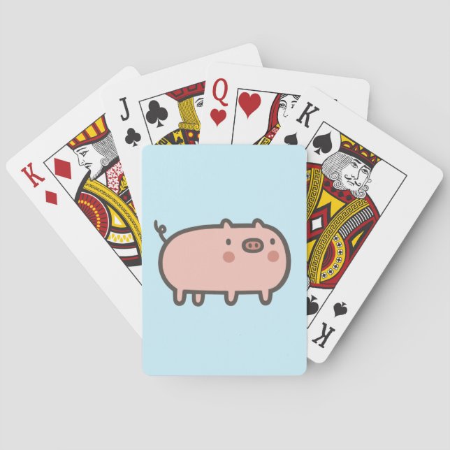 Pig Poker Cards (Back)