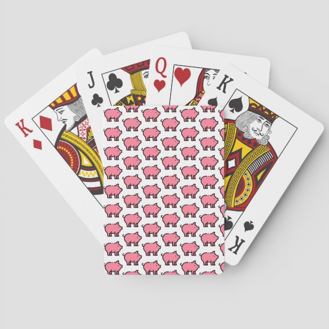 Pig Poker Cards (Back)