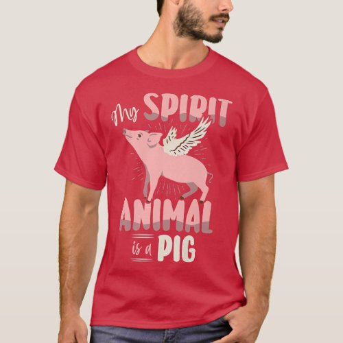 Pig Pork Pink Men Women Piggy Piglet Boar Swine Ho T_Shirt