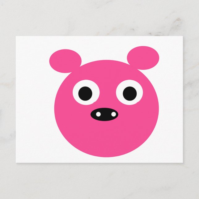 Pig Postcard (Front)