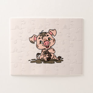 Pig Puzzle (30 oversized pieces)