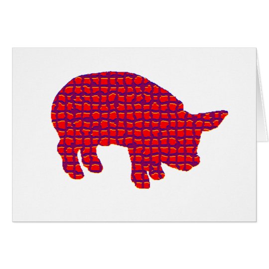 Pig Reddd Card