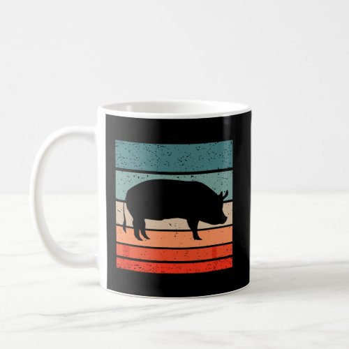 Pig Retro Style Vintage  Coffee Mug