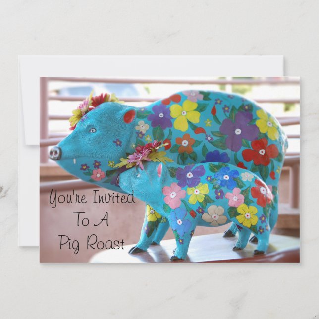 Pig Roast Invitation (Front)