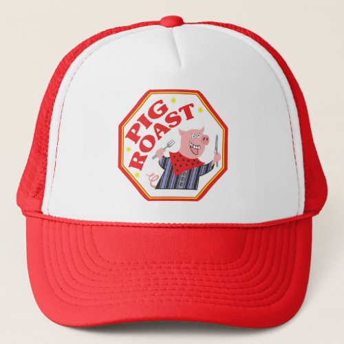 Pig Roast Trucker Hat