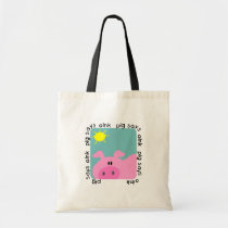 Pig Says Oink T-shirts and Gifts Tote Bag