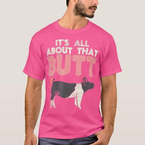 Pig Show Livestock Show British Saddleback  T_Shirt