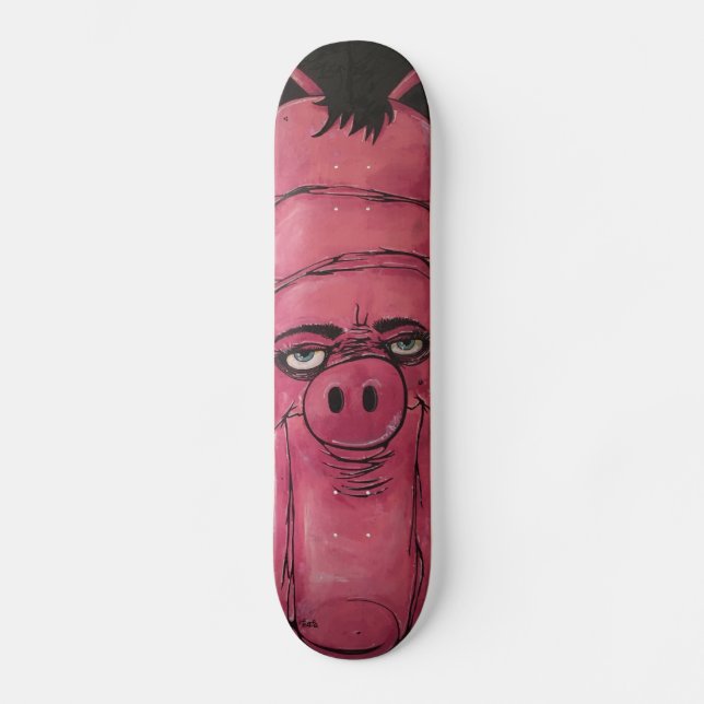 Pig skate skateboard (Front)