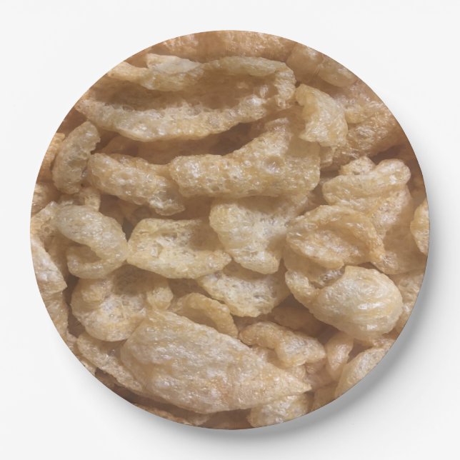 Pig Skins Paper Plates (Front)