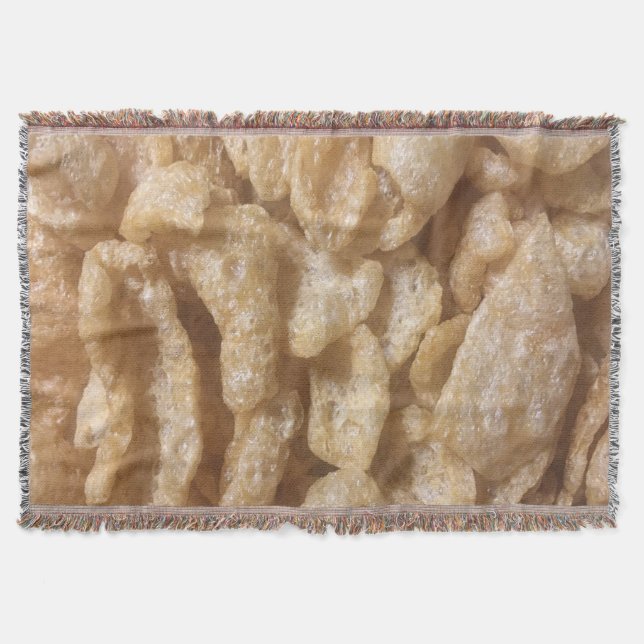 Pig Skins Throw Blanket (Front)