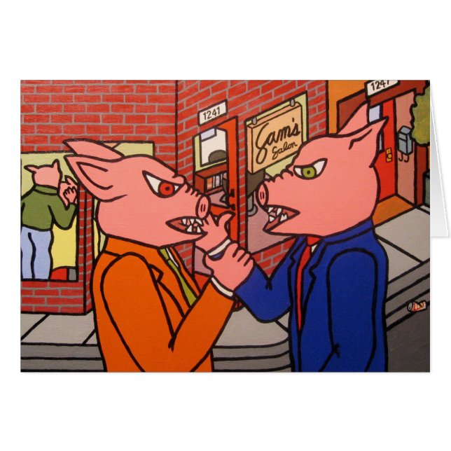 Pig Slap Cards (Front Horizontal)