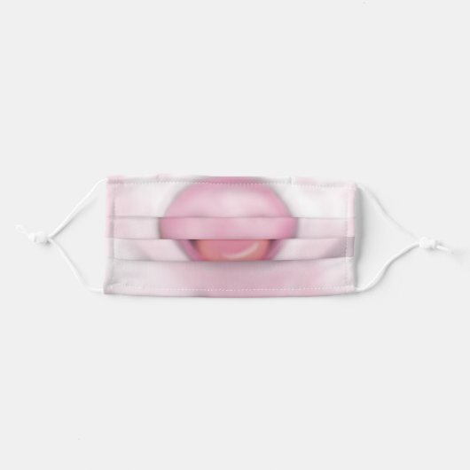 Pig Snout Face Mask by CouchPetatoArt (Front, Folded)