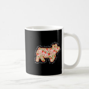 Pig Strawberry Stock Show Livestock Show Mom Hog B Coffee Mug