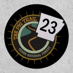 Pig Trail Highway 23 Arkansas Motorcycle Road Patch