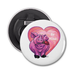 Pig Valentine's Day Bottle Opener