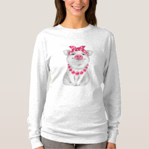 Pig wearing bandana T-Shirt