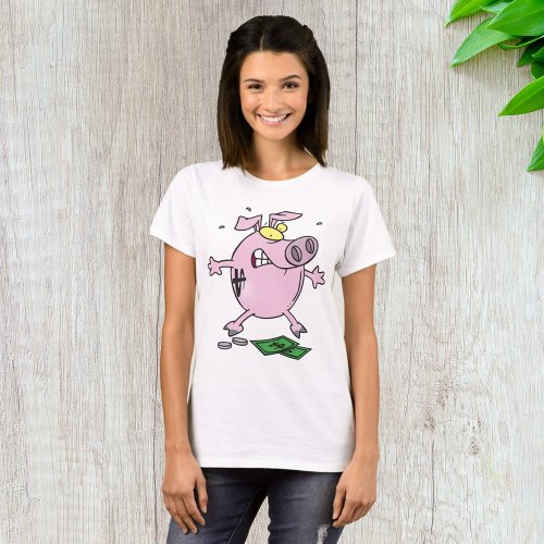 Pig With Money T_Shirt