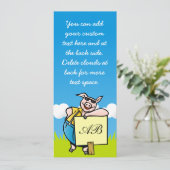 Pig with Sign (Standing Front)