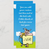 Pig with Sign (Front/Back)