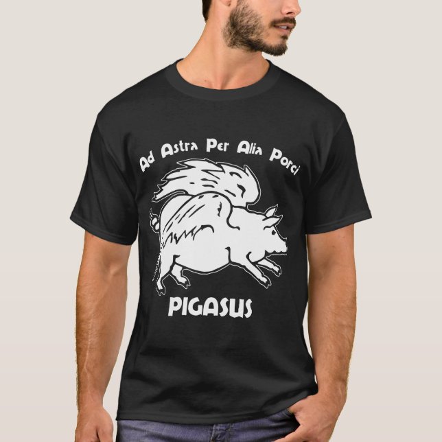 Pigasus John Steinbeck Personal Stamp To The Stars T-Shirt (Front)